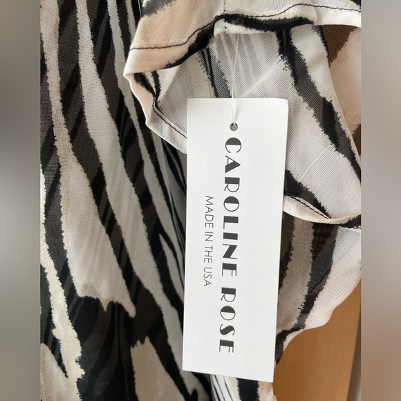 Caroline Rose swimsuit cover up - animal print. One size. New with tags! - Picture 4 of 8